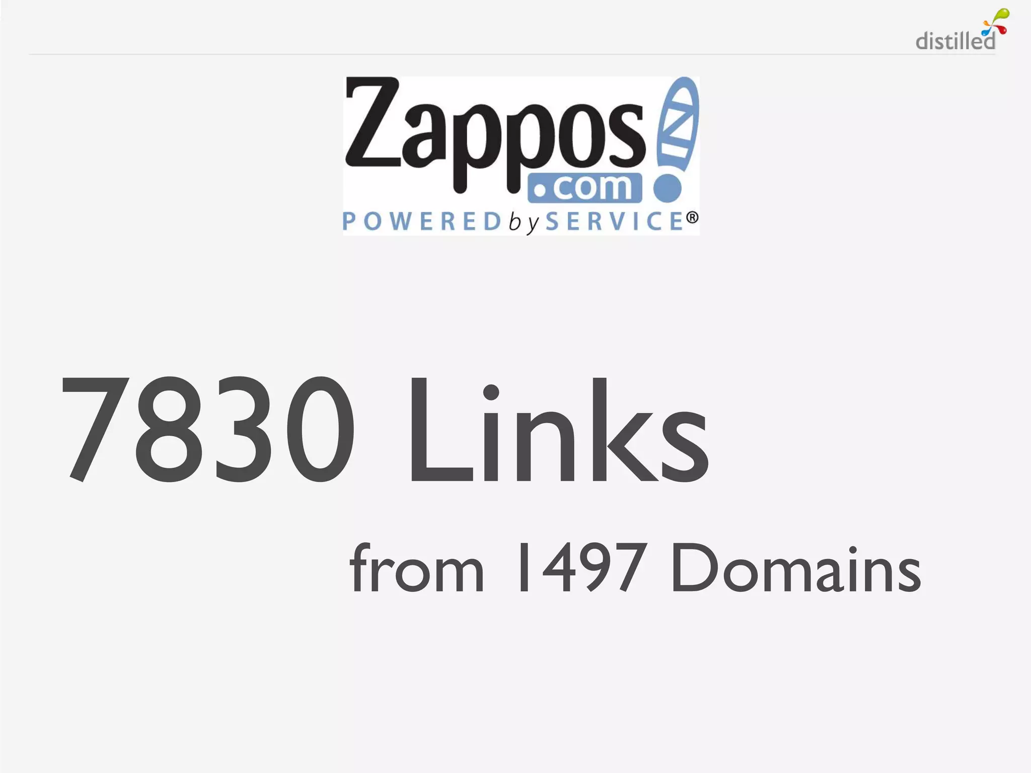 7830 Links
    from 1497 Domains
 