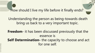 PHILO-5.. death and the meaning of my life | PPTX