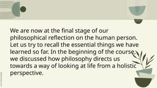 PHILO-5.. death and the meaning of my life | PPTX