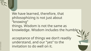 PHILO-5.. death and the meaning of my life | PPTX