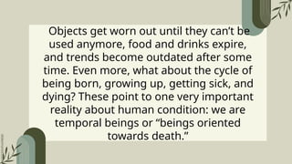 PHILO-5.. death and the meaning of my life | PPTX