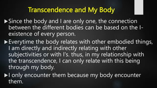 Unit III Human Being: A Limited Being Reflection on my body. An ...