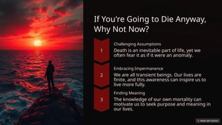 Philosophy Lesson 40 : Death and Meaning | PPTX