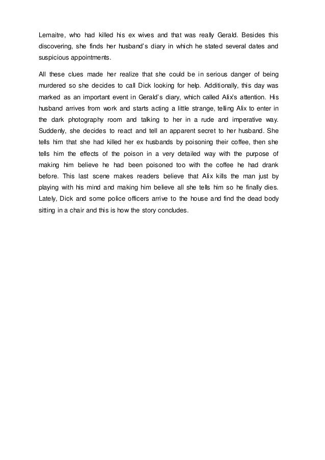 Summary About Philomel Cottage By Agatha Christie