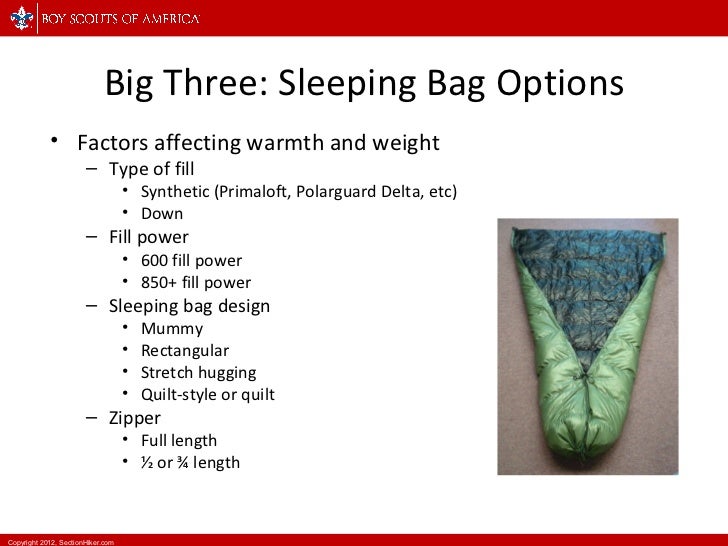 Philopsophy of Lightweight Backpacking and The Big Three