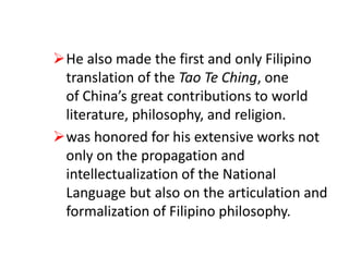 Filipino Philosopher