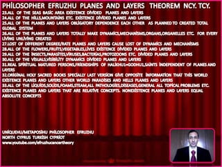 Phi̇losopher  efruzhu planes  and  layers  THEOREM   north  cyprus  turki̇sh  cypri̇ot  2