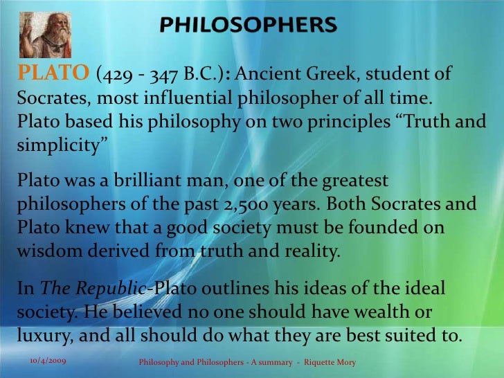 Philosophers