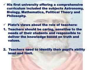 Philosophy and Education in Malaysia - Philosophers’ perspective | PPTX