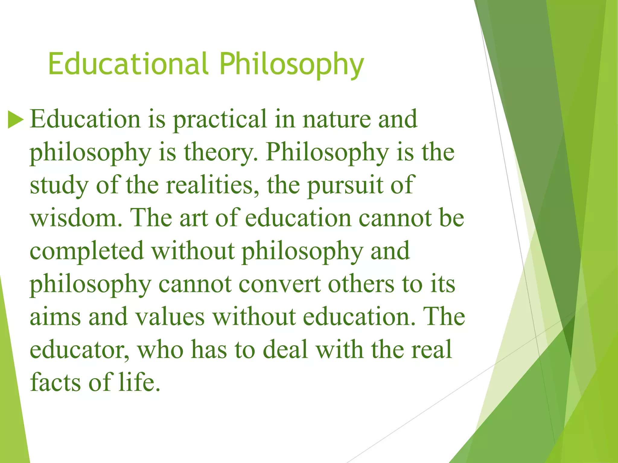 Philosophical School of Thought PPT