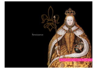 STEPHANIE HARTUNG




                                             Renaissance




                                                           Zurück zum Jetzt – Das Antike lebt

Geschichte der abendländischen Philosophie                                       © S. Hartung 2011
 