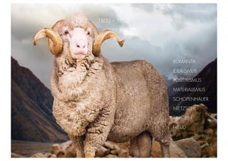 STEPHANIE HARTUNG



                                             1800 – 1950




                                                           ROMANTIK

                                                           IDEALISMUS

                                                           POSITIVISMUS

                                                           MATERIALISMUS

                                                           SCHOPENHAUER

                                                           NIETZSCHE

                                                           EINSTEIN

                                                           FREUD




Geschichte der abendländischen Philosophie                           © S. Hartung 2011
 