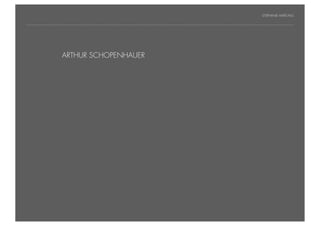 STEPHANIE HARTUNG




           Überschrift in Futura Light, 18 pt
                ARTHUR SCHOPENHAUER

           Fließtexte in Futura 14 pt
                  > Hier steht ein Satz oder ein einzelner Begriff
                  > Unterpunkt




Geschichte der abendländischen Philosophie                             © S. Hartung 2011
 