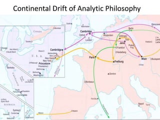 Continental Drift of Analytic Philosophy

 