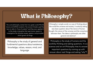 What Makes A Question Philosophical Pdf