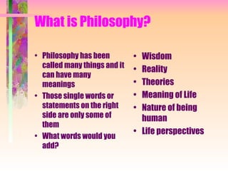 Exploring Philosophical Systems and Their Impact on Adult Education and ...