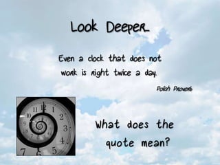 Philosophy - Lesson 1 - What is Philosophy