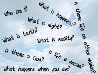 Philosophy - Lesson 1 - What is Philosophy