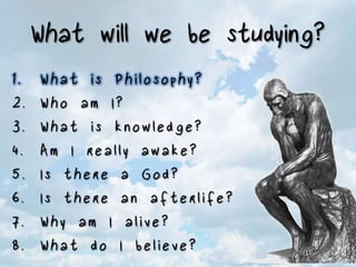 Philosophy - Lesson 1 - What is Philosophy