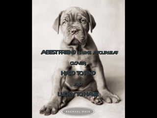 A BEST FRIEND is like a four leaf clover,  HARD TO FIND  and  LUCKY TO HAVE.   