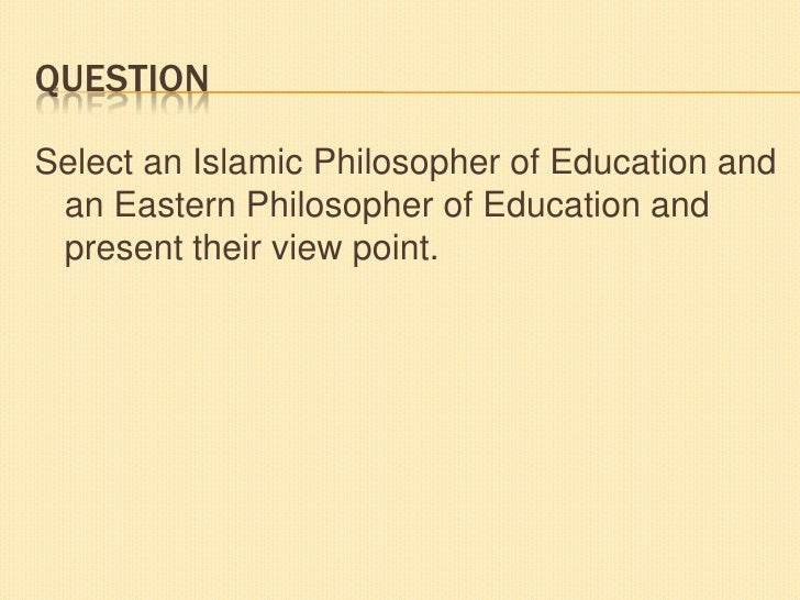 Philosophy and education in malaysia alicia
