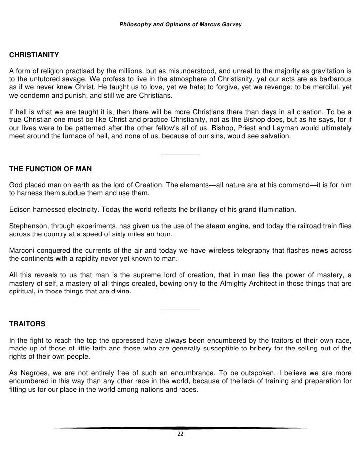 the philosophy & opinions of marcus garvey the philosophy & opinions of marcus garvey