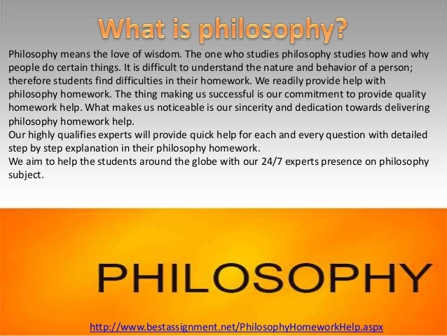 Philosophy Homework Help - % Original Work