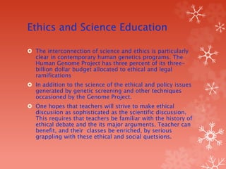 Philosophy math and science curriculum | PPTX