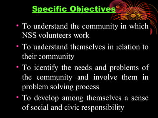 Philosophy of NSS | PPT