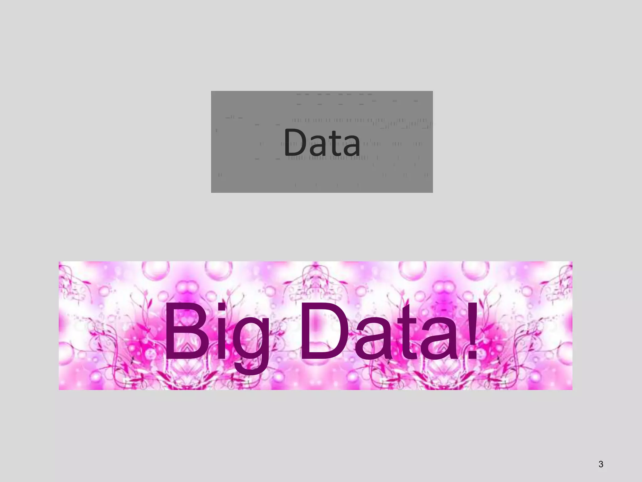 Data

Big Data!
3

 