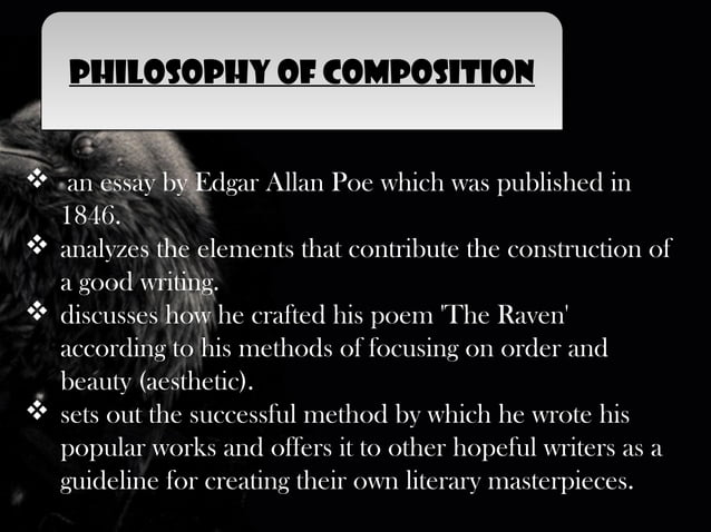 Edgar Allan Poe Theory Of Composition – KVPBKW