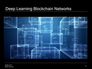 30 Mar 2017
Deep Learning
Deep Learning Blockchain Networks
37
 