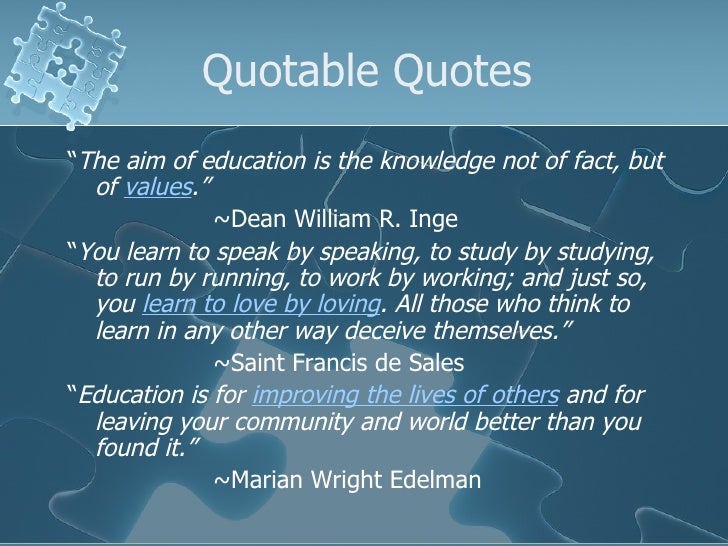 My Philosophy of Education