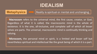 Universal Metaphysics PPT inPhilosophy_of_Education_Pizon.pptx
