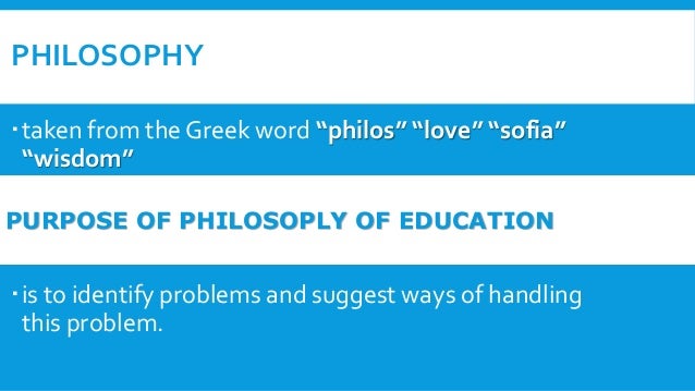 greek word for education