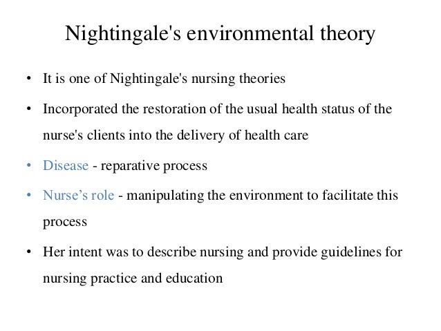 florence nightingales environmental theory reduce noise florence nightingales environmental theory reduce noise