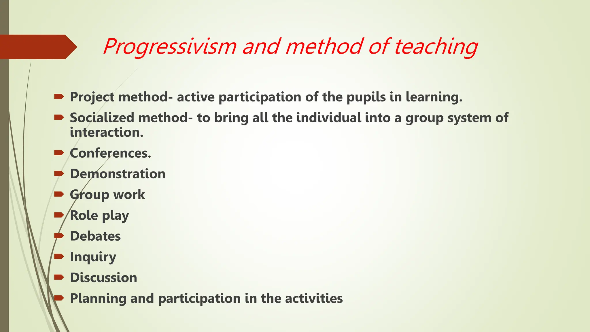Philosophy of Progressivism.pptx jqbhuigwe | PPTX