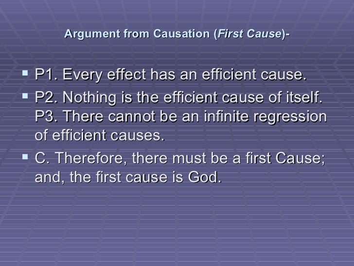 causation philosophy definition