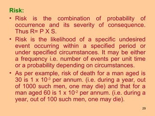 29 Risks Philosophy of Safety..................., | PPT