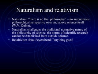 Philosophy of science | PPT