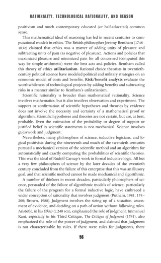 Technocratic Rationality Philosophy of technology an introduction | PDF