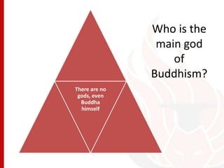 Buddhism Concept of
Person/Being/Human/Man
• Anatta means ‘no self’ and the doctrine of anattà is
the Buddha’s most unique...