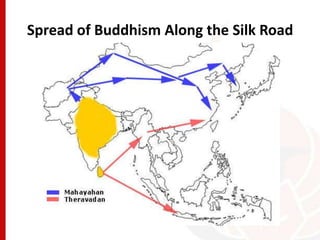 Spread of Buddhism Along the Silk Road
 