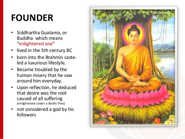 The Buddha And The Founder Of Buddhism