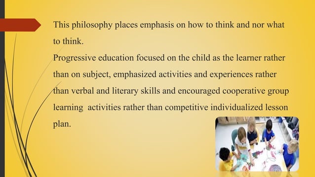 Philosophy of progressivism | PPTX