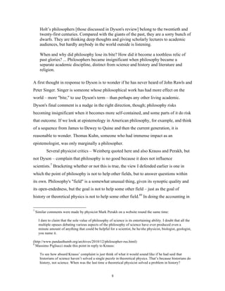 On the Relation Between Philosophy and Science | PDF