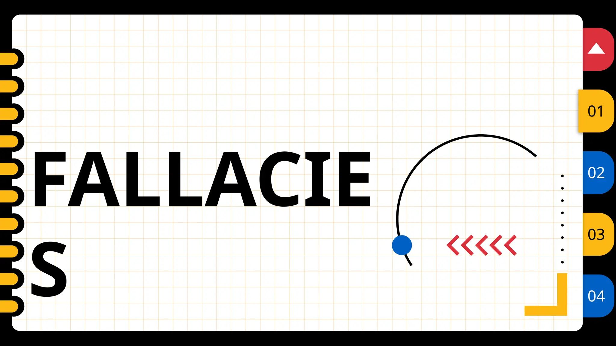 02
03
04
01
FALLACIE
S
 