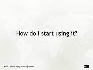 Phing: Building with PHP