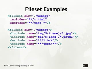 Phing: Building with PHP