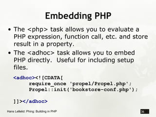 Phing: Building with PHP